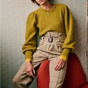 NWT Sézane Olive Pants, size 36